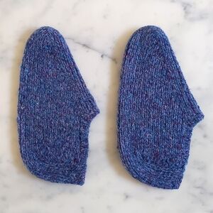 NWOT, Handmade Multicolor Knitted Foot Warmer.
